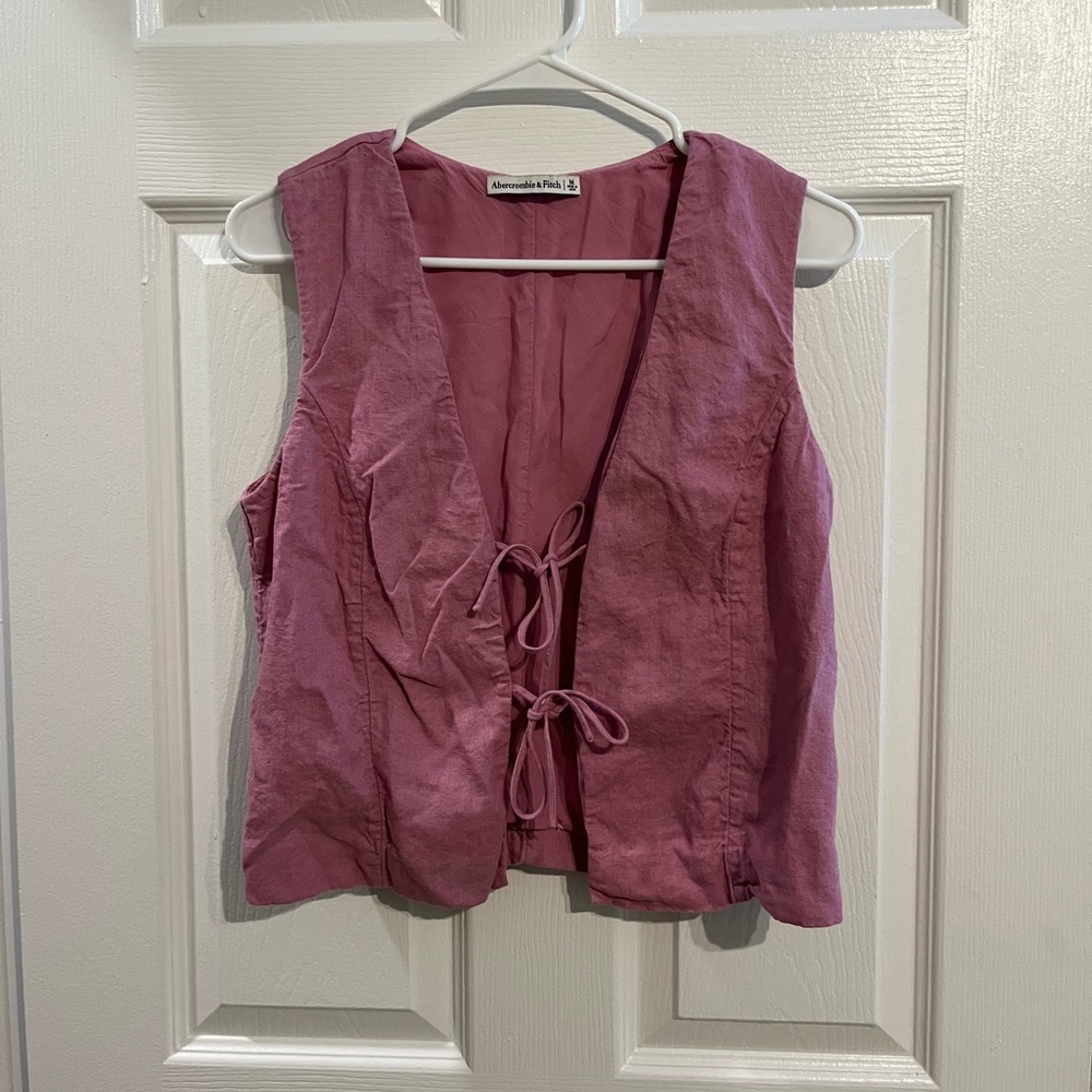 Abercrombie & Fitch Pink Vest Top